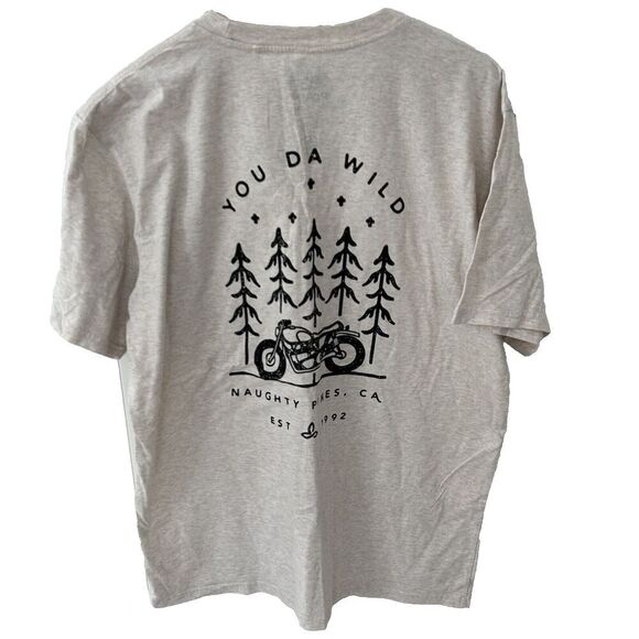 prAna Other - Men's Prana T-Shirt Size XL Naughty Pines CA Chest Pocket Motorcycle Tee